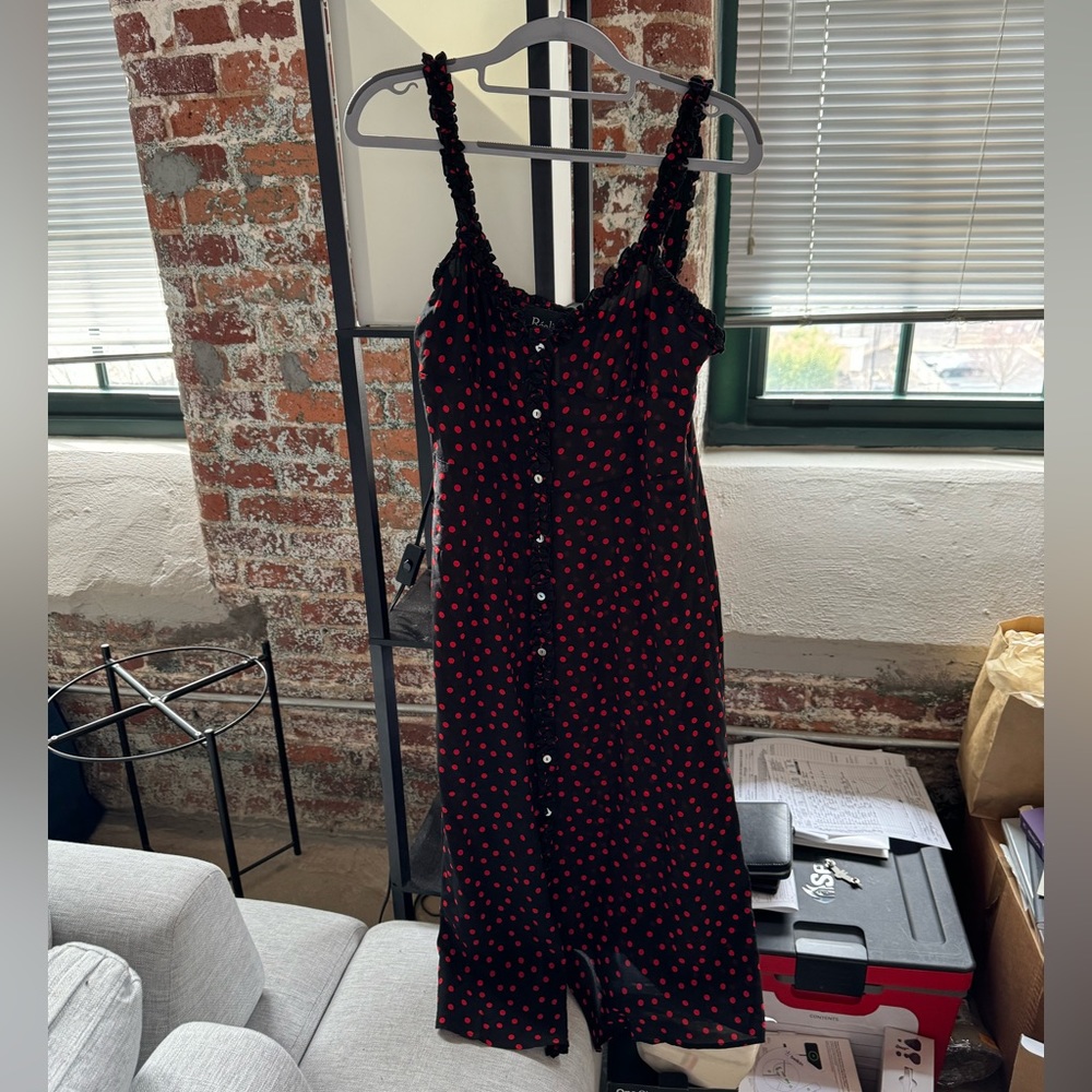Réalisation Par The Juliet Dress in Italia Spot Size M